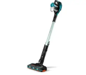 Philips XC3131/01 sivá / Aku tyčový vysávač / LED hubica / 80 dB / 25.2 V