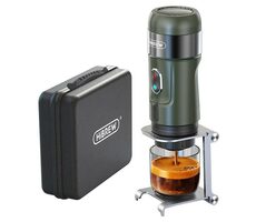 HiBREW H4B_GN čierna / Prenosný kávovar na kapsule 3v1 / Nespresso & Dolce Gusto / 2200 mAh