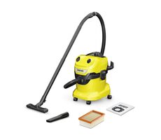 Kärcher WD 4 V-20/5/22 / Viacúčelový vysávač / 1000W / 20 l / mokré & suché vysávanie