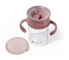 BEBECONFORT Hrnček trénovací 360° 280ml 6m+ Terra / od 6 mesiacov