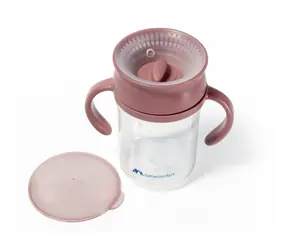 BEBECONFORT Hrnček trénovací 360° 280ml 6m+ Terra / od 6 mesiacov