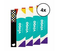 Vivoo Testovací prúžok 4ks čierna / 9 testovaných parametrov