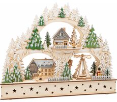 Small Foot Vianočná lampa zimná archa