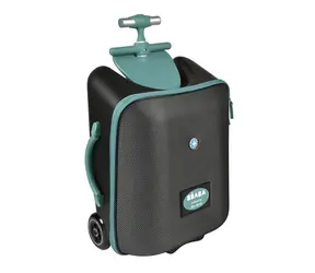 Beaba Kufor na kolieskach so sedátkom Eazy Green Blue