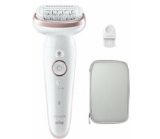 Braun SES9000 Silk-épil 9 ružová / Epilátor / 40 pinziet / Wet & Dry