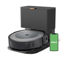 iRobot Roomba Combo i5+ sivá / Robotický vysávač / WiFi / BT / vysávanie & mopovanie / čistiaca stanica /1850 mAh