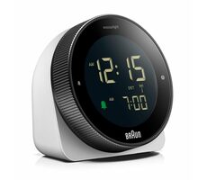 Braun BC24 biela / Digitálny budík / LCD / DCF (Rádiom riadené) / 1x AA batérie