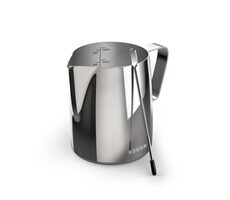 Xavax Barista kanvička na prípravu mliečnej peny strieborná / s perom pre Latte Art / 600ml / nerez