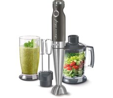 Sencor SHB 5608BK-EUE3 čierna / Tyčový mixér / 1000 W / nádoba 800 ml / sekáčik 1250ml / šľahacie metly