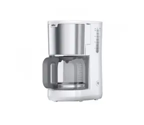 Braun KF 1500 WH PurShine / Kávovar na prekvapkávanú kávu / 1000 W / 10 šálok 