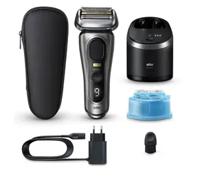 Braun Series 9 Pro+ 9565cc Wet&Dry / Holiaci strojček / Pánsky / Planžetový / 60 min prevádzka / Na tvár