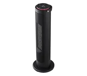 Solight KP10 teplovzdušný ventilátor stĺpový / 2000W / automatické otáčanie / časovač / LED displej