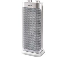 Sencor SFH 8050SL strieborná / Keramický ohrievač / 1000-2000W / 2 úrovne