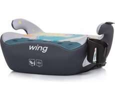CHIPOLINO Wing i-Size 125-150cm Isofix Space Dino / Podsedák / 125 - 150 cm
