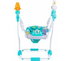 CHIPOLINO Detské hojdačka s herným centrom Macarena blue / od 6 mesiacov / do 11 kg
