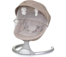 CHIPOLINO Elektrická kolíska Nest Macadamia / od 0 - 6 mesiacov / do 9 kg