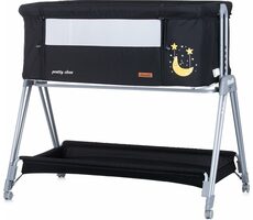 CHIPOLINO Postieľka Pretty Close 3v1 Raven