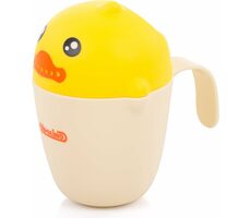 CHIPOLINO Kanvička na oplachovanie vlasov Duckling žltá