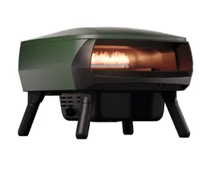 Witt Etna Rotante Piccolo zelená / pec na pizzu / rotačný kameň / 500 ° C / na plyn / pizza do 33cm