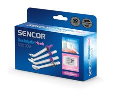 Sencor SOX 009 Náhradná hlavica pre ústnu sprchu biela (4ks) / pre Sencor SOI 3x