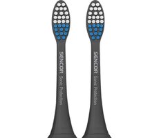 Sencor SOX 018 Náhradná Sensitive hlavica pre kefku čierna (2ks) / pre Sencor SOC 1x/2x/3x