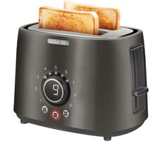 Sencor STS 6058BK čierna / Hriankovač / 1000 W / 2 sloty 