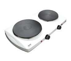 Sencor SCP 2253WH-EUE4 varič dvojplatničkový / 18 & 15cm / 2500W