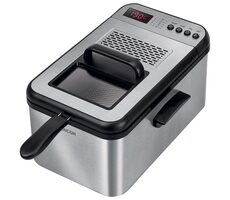 Sencor SFR 8200SS strieborná / Fritéza / 2200W / 3.2L / 110 - 190°C