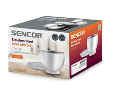 Sencor STX 021 Nerezová misa s vekom / pre Sencor STM 376x/STM 378x