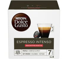 NESCAFÉ Dolce Gusto Espresso INTENSO Decaffeinato 16x / Kapslová káva