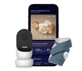 Owlet Dream Sock + Cam2 Bundle Bedtime Blue