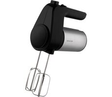 Sencor SHM 5207SS čierna / Ručný šľahač / 400 W / 6 rýchlostí / hnetacie & šľahacie metly