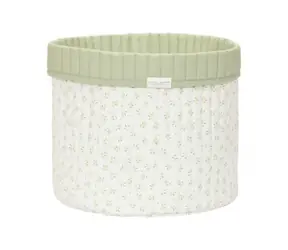 Little Dutch Košík textilný obojstranný veľký Blueberry Leaves