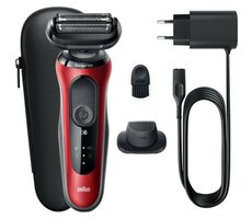 Braun 61-R1200S Series 6 / Elektrický holiaci strojček / Wet&Dry / výdrž až 50 minút / vodeodolný