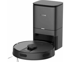 Ezviz RE4 PLUS čierna / Robotický vysávač + mop + základňa / 4000 Pa / 4930mAh / HEPA / WiFi / odpadová nádoba 0.35L + 4L