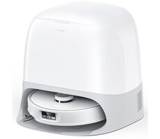 Roborock Qrevo Curv biela / Robotický vysávač / 66W / vysávanie a mopovanie / Wi-Fi / 5200 mAh / LiDAR 