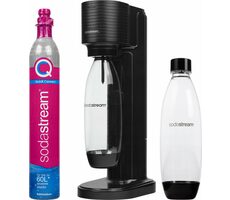 SodaStream Gaia Titan čierna / výrobník sódy / 1x fľaša / 1x CO2 plyn