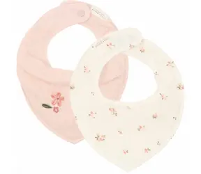 Little Dutch Podbradník bandana Fairy Blossom & Blossom 2 ks