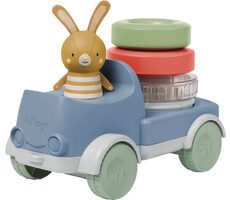 Taf Toys Nákladiak s pyramídou Bunny / od 6 mesiacov