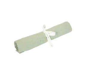 Little Dutch Plienka zavinovacie 120x120 cm Pure Sage