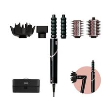 Shark HD446EU sivá / Multifunkčný fén na vlasy / 1650W / 5 stylingových nástavcov / difuzér 