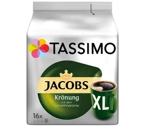 Jacobs Krönung XL Tassimo 16 ks / Kapsľová káva 