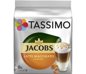 Jacobs Latte Macchiato Karamel Tassimo 8 ks / Kapsľová káva 
