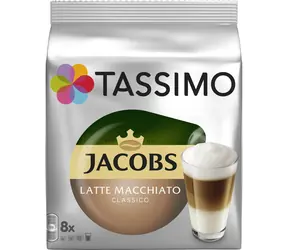 Jacobs Latte Macchiato Tassimo 8 ks / Kapsľová káva 