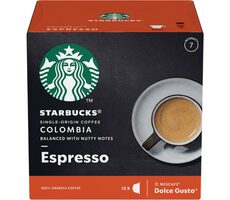 Starbucks Dolce Gusto Columbia Espresso 12 ks / Kapsľová káva 