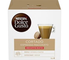 NESCAFÉ Dolce Gusto Decaffeinato Cortado Espresso Macchiato 16 ks / Kapsľová káva 