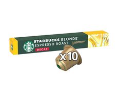 Starbucks Decaf Blonde Espresso Roast Nespresso 10 ks / Kapsľová káva 