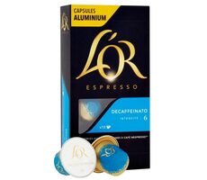 L&#39;OR Espresso Decaffenaito Nespresso 10 ks / Kapsľová káva 
