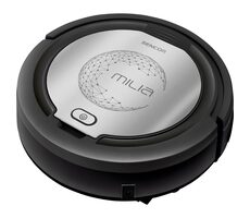 Sencor SRV 1000SL strieborná / Robotický vysávač / vysávanie & mopovanie / Sací výkon 10W / 60dB / 1500mAh 