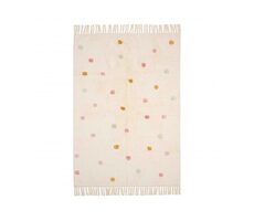 Little Dutch Koberec bodkami Pink 120x170 cm